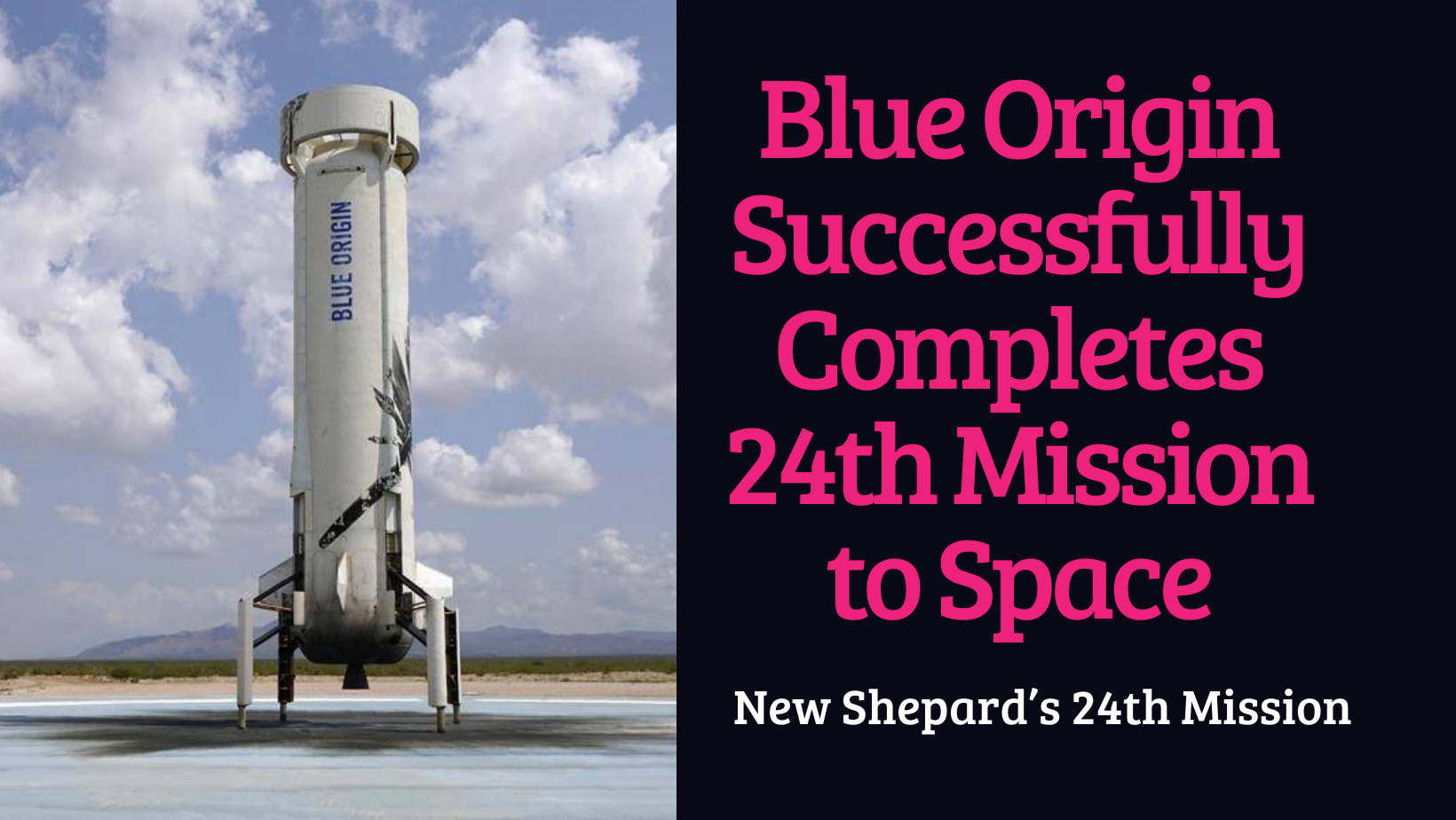 New Shepard Launch